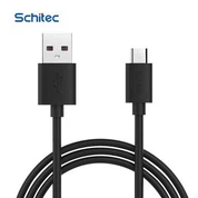 PVC-punottu mikrolaturin datakaapeli Mobile USB-kaapeli